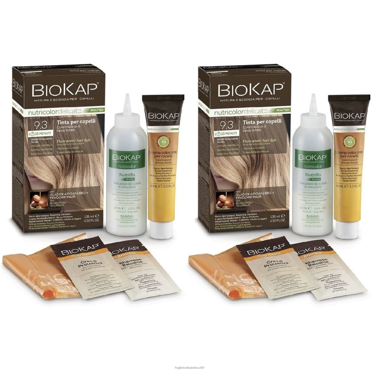 Trova Offerte di bios line biokap nutricolor delicato rapid tinta 9,3 biondo chiarissm e compra online