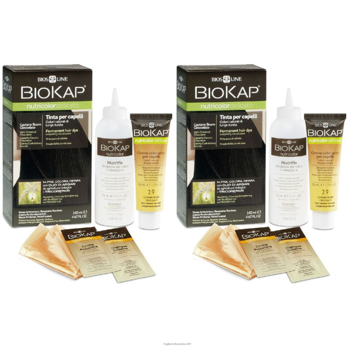 Trova Offerte di bios line biokap® nutricolor tinta delicato 5.34 castano chiaro miele e compra online
