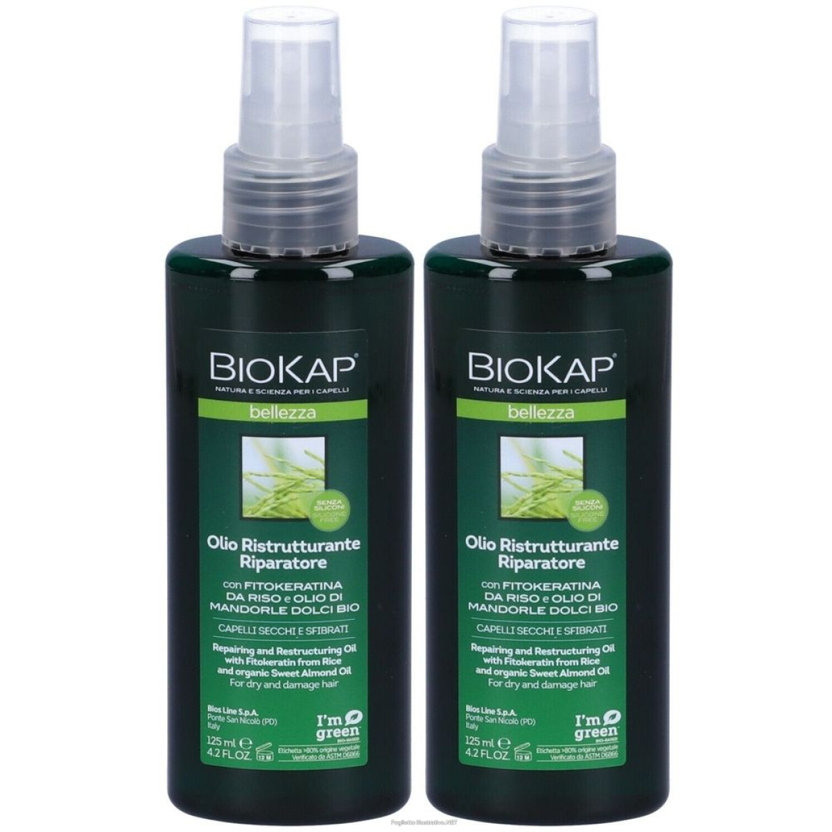 Trova Offerte di bios line biokap® olio ristrutturante riparatore set da 2 2x125 ml oli e compra online