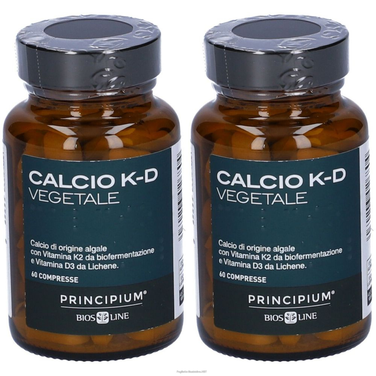 Trova Offerte di bios line calcio k-d vegetale principium set da 2 2x1 pz compresse e compra online