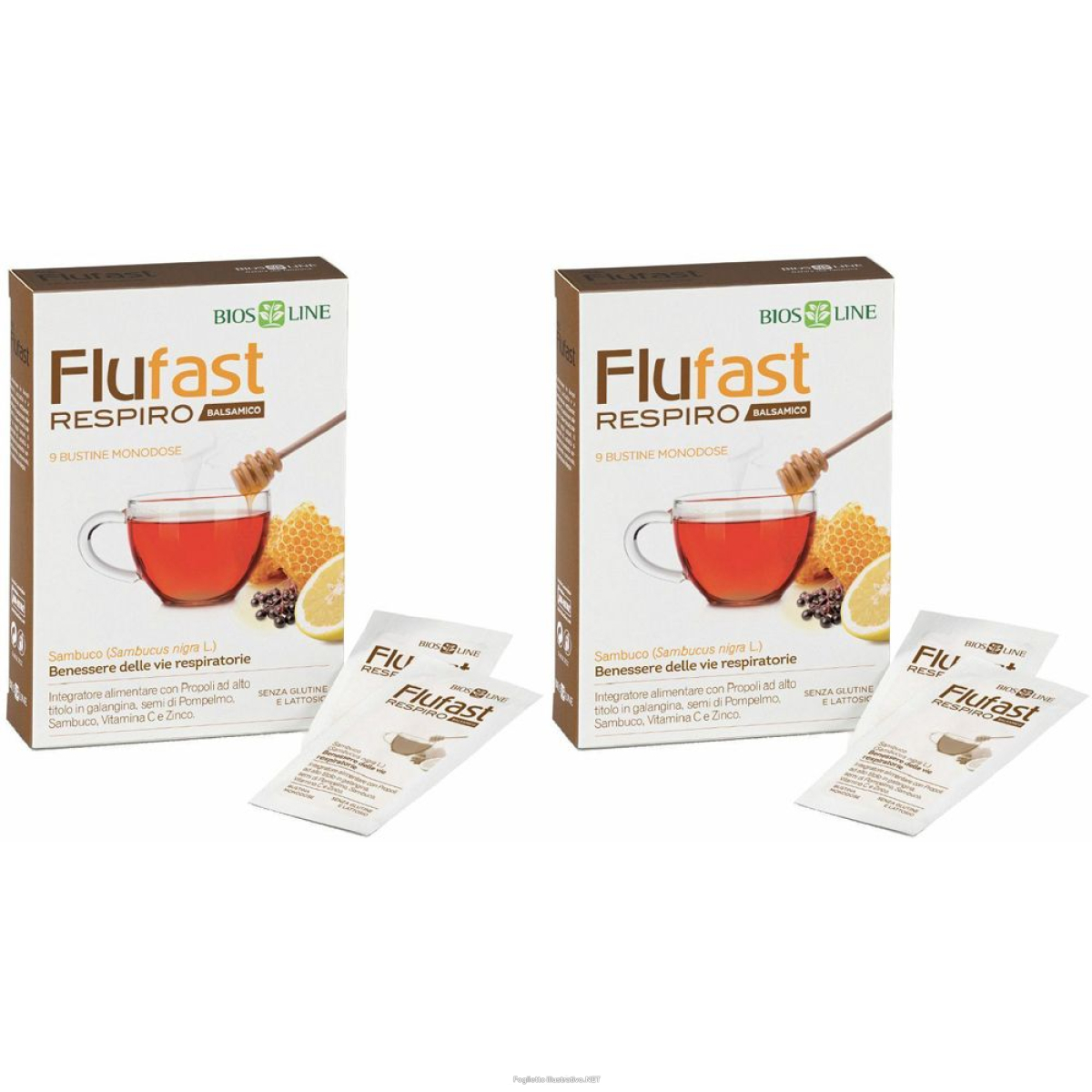 Trova Offerte di bios line flufast respiro balsamico set da 2 2x1 pz bustina e compra online