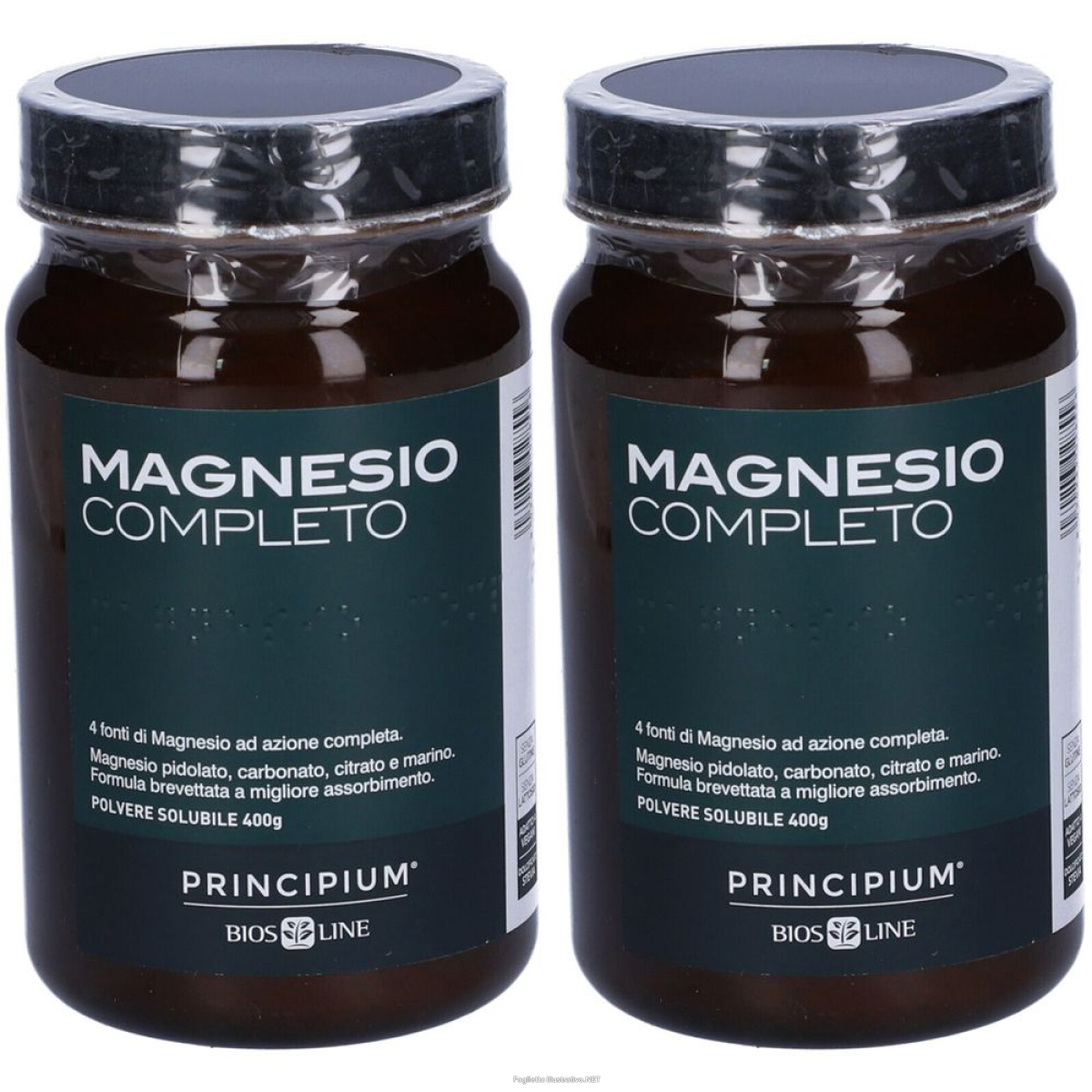Trova Offerte di bios line magnesio completo principium set da 2 2x400 g polvere per s e compra online