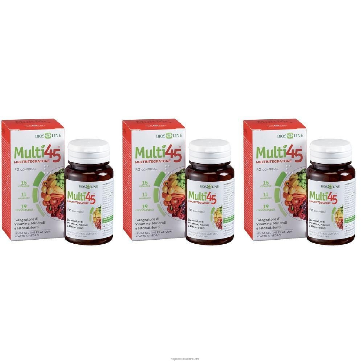 Trova Offerte di bios line multi45 3x1 pz compresse e compra online