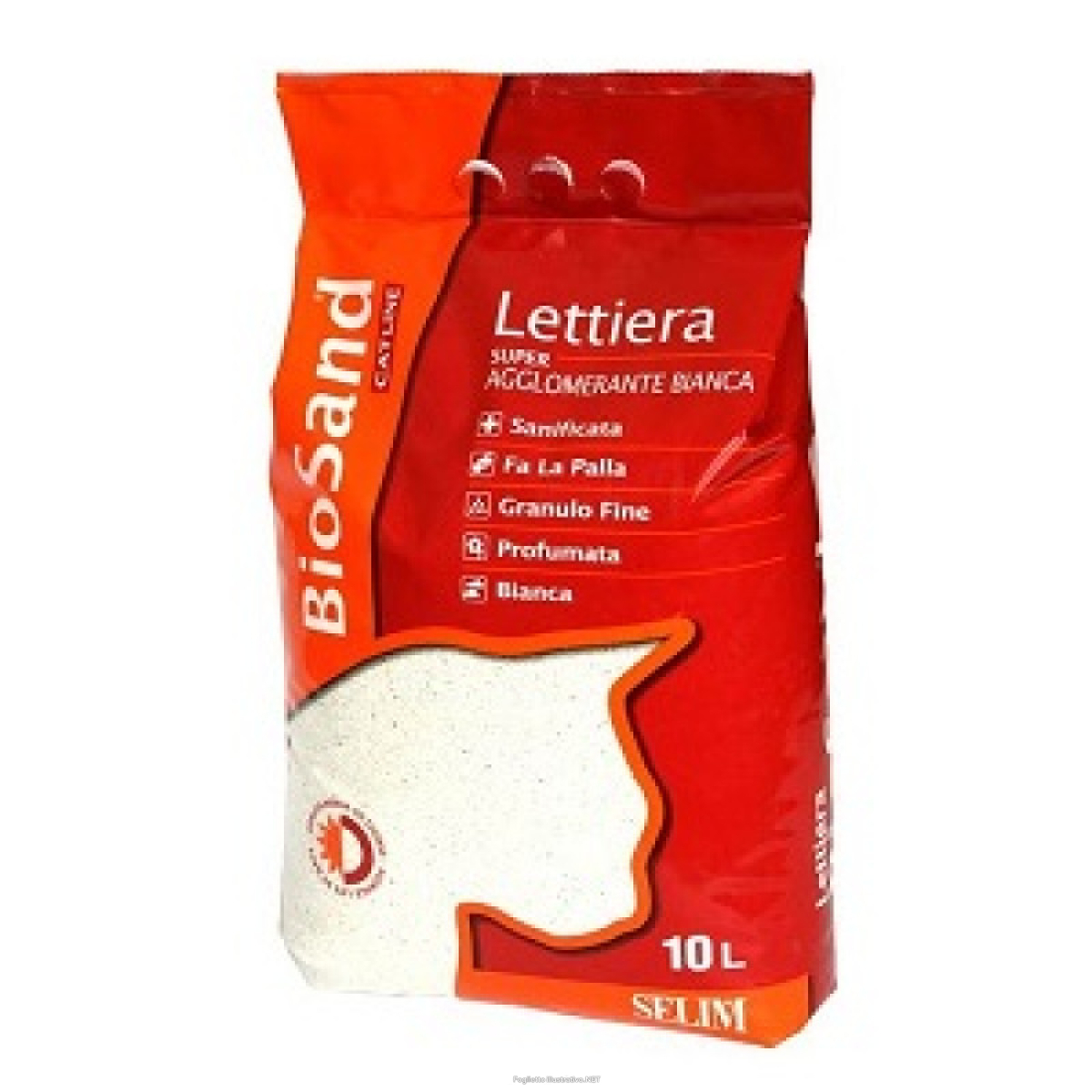 Trova Offerte di biosand lettiera gatto super agglomerante bianca 10lt e compra online