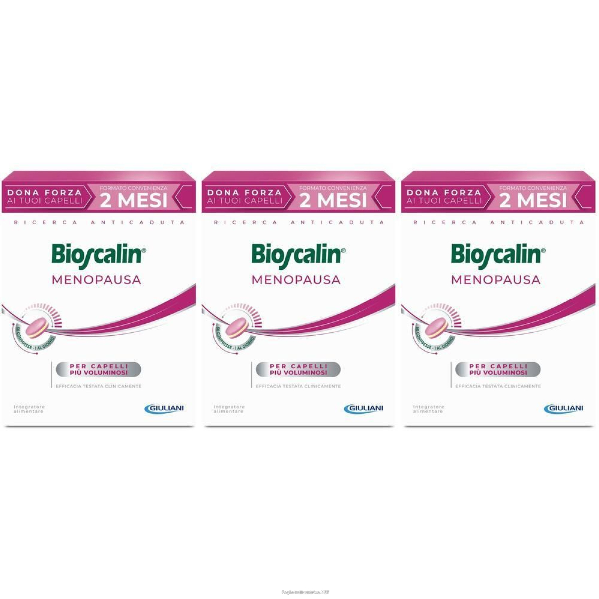 Trova Offerte di bioscalin menopausa compresse 2 mesi trattamento 3x51 g e compra online