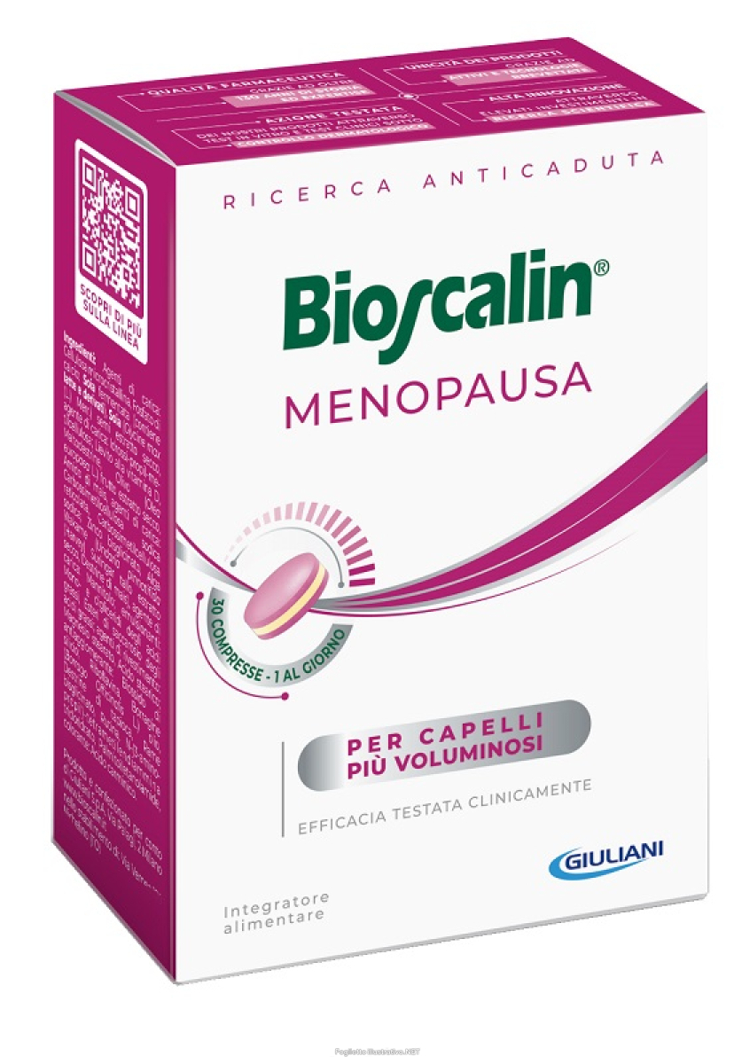 Trova Offerte di bioscalin menopausa - integratore per capelli assottigliati e diradati - 30 compresse - 1 mese di trattamento e compra online
