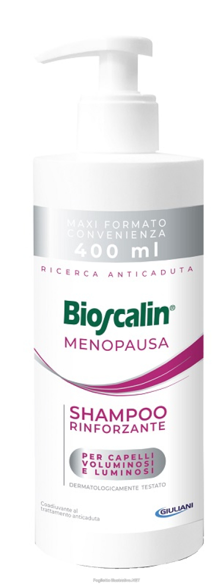 Trova Offerte di bioscalin menopausa shampoo rinforzante - shampoo anticaduta per donne in menopausa - 400 ml e compra online