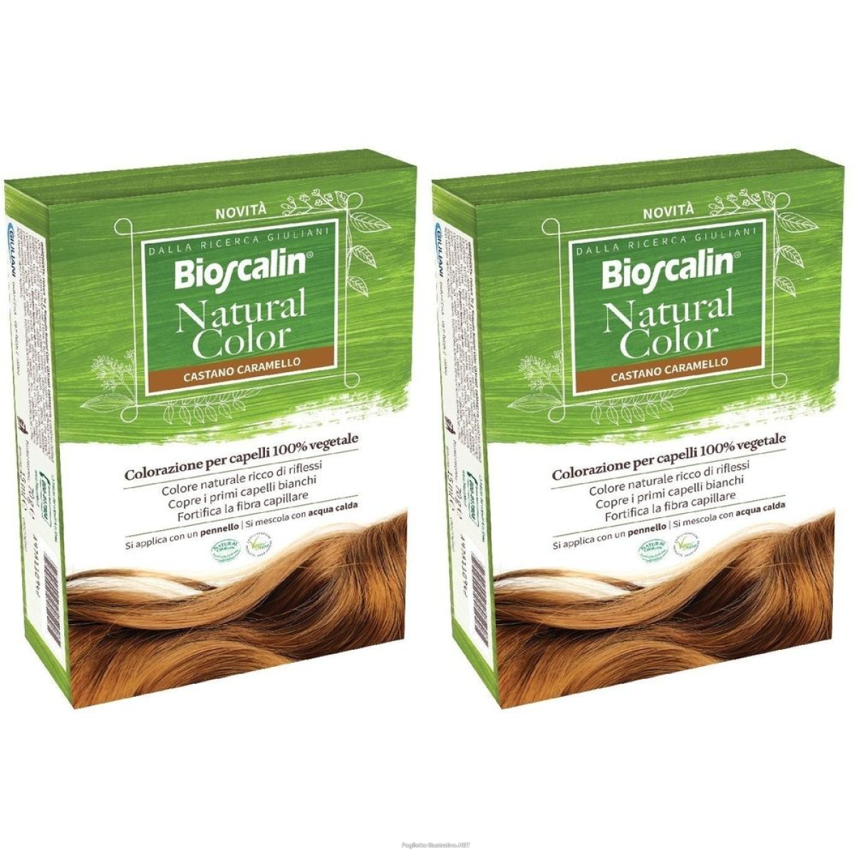 Trova Offerte di bioscalin® natural color castano caramello set da 2 2x70 g e compra online