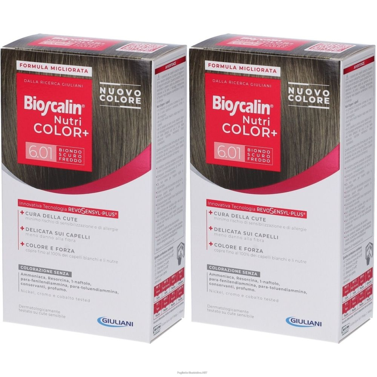 Trova Offerte di bioscalin nutri color+ 6.01 biondo scuro freddo crema colorante set da e compra online