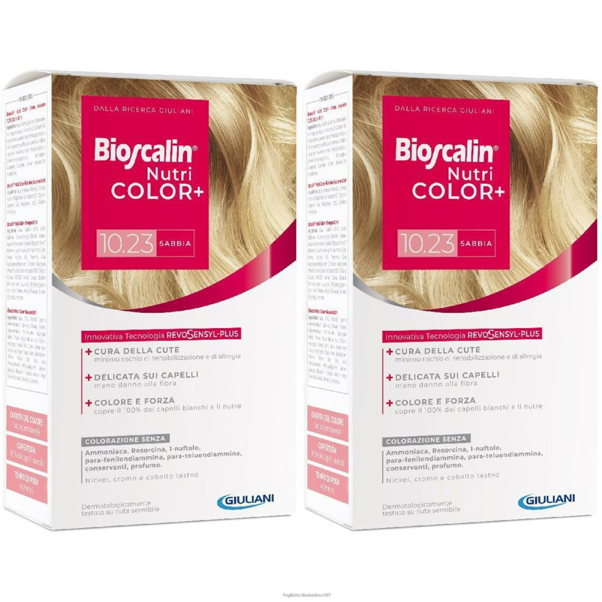 Trova Offerte di bioscalin® nutricolor+ 10.23 sabbia set da 2 2x1 pz e compra online