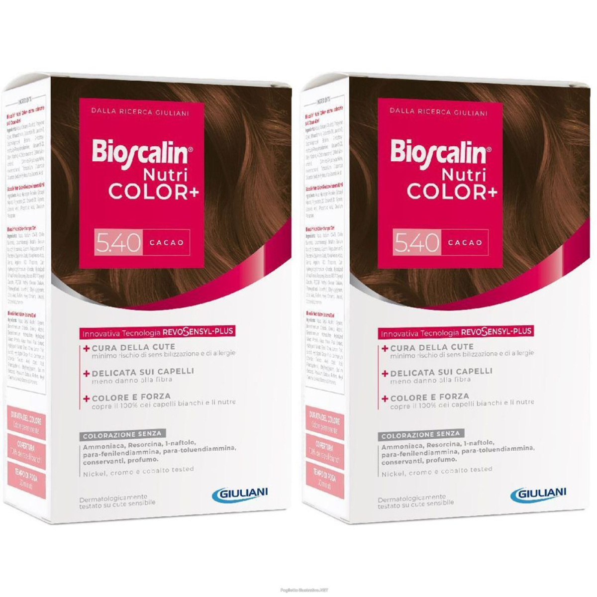 Trova Offerte di bioscalin® nutricolor+ 5.40 cacao set da 2 2x1 pz e compra online