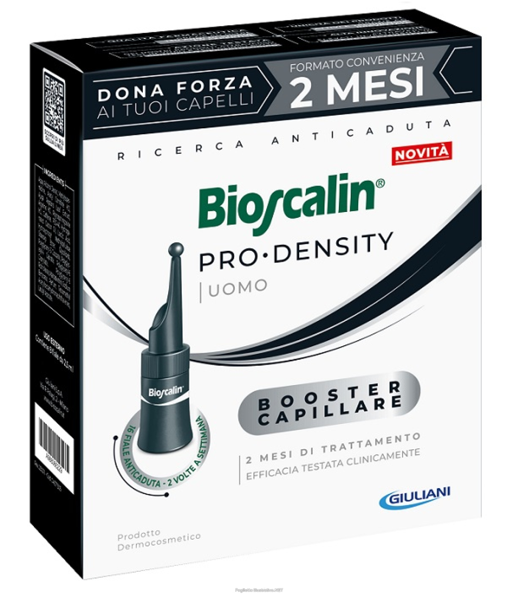 Trova Offerte di bioscalin pro density fiale anticaduta uomo - trattamento rinforzante capelli per uomo - 16 fiale - due mesi di trattamento e compra online