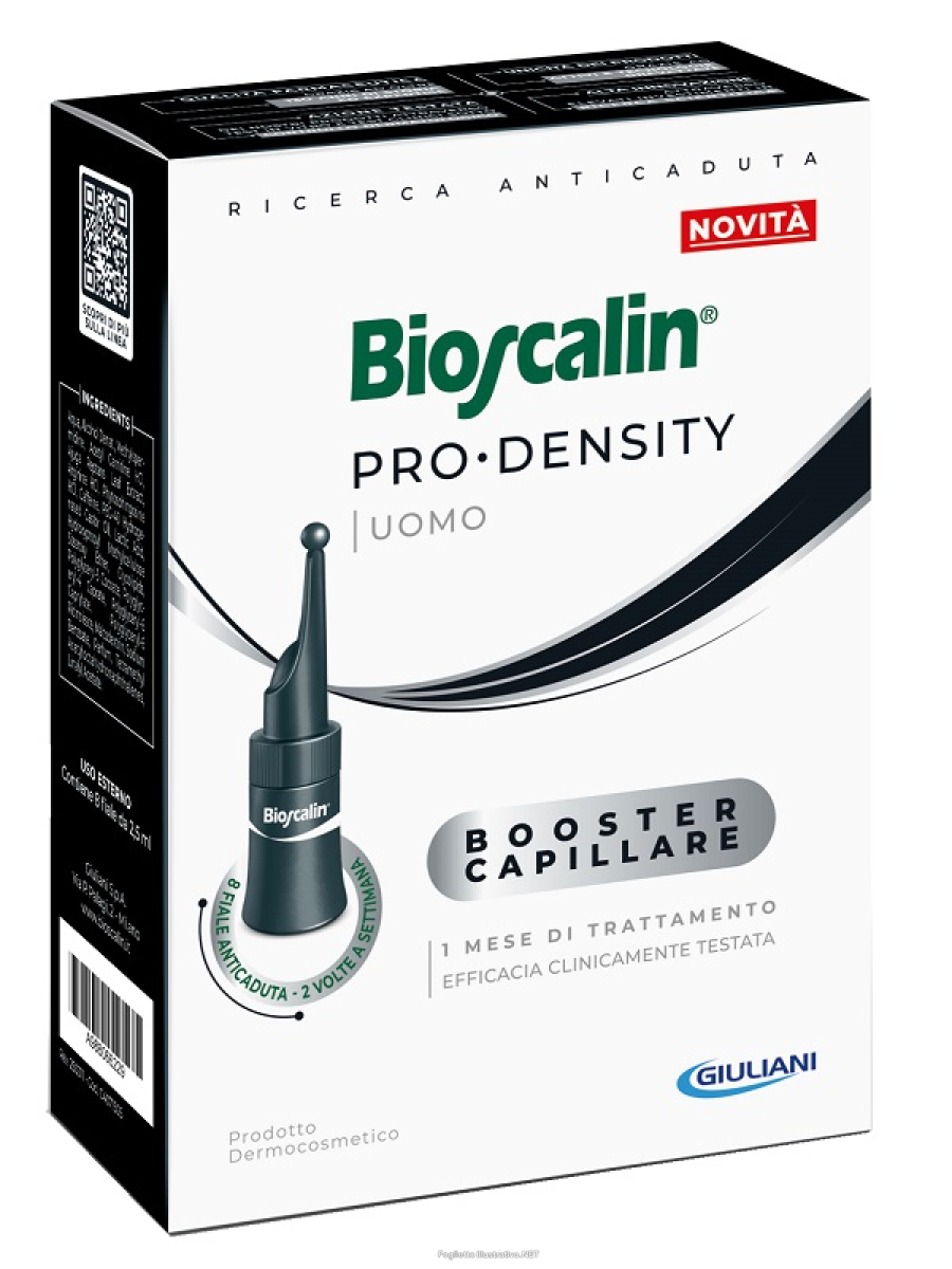 Trova Offerte di bioscalin pro density fiale anticaduta uomo - trattamento rinforzante capelli per uomo - 8 fiale - un mese di trattamento e compra online