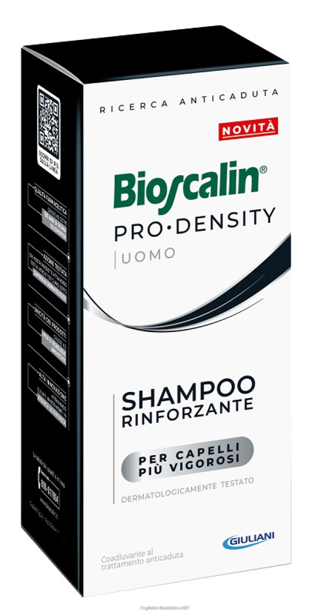 Trova Offerte di bioscalin pro density shampoo rinforzante uomo - shampoo per capelli assottigliati e diradati - 200 ml e compra online
