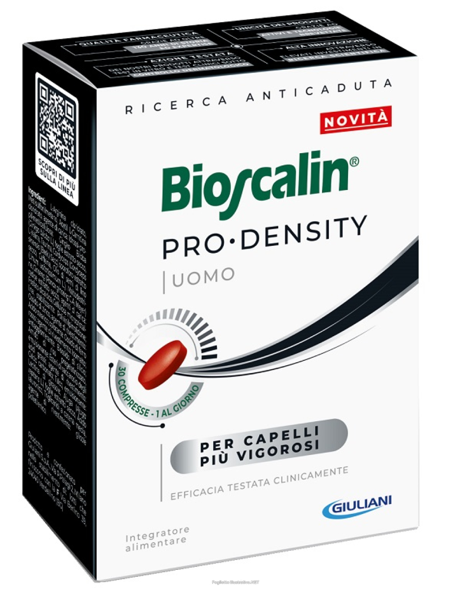 Trova Offerte di bioscalin pro density uomo - integratore alimentare per capelli più vigorosi - 30 compresse - un mese di trattamento e compra online