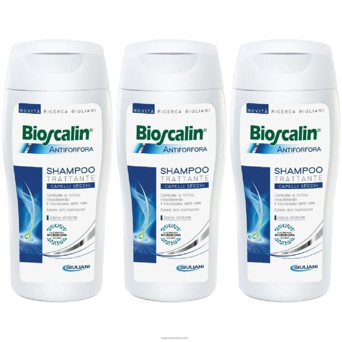 Trova Offerte di bioscalin® shampoo antiforfora capelli secchi 3x200 ml e compra online