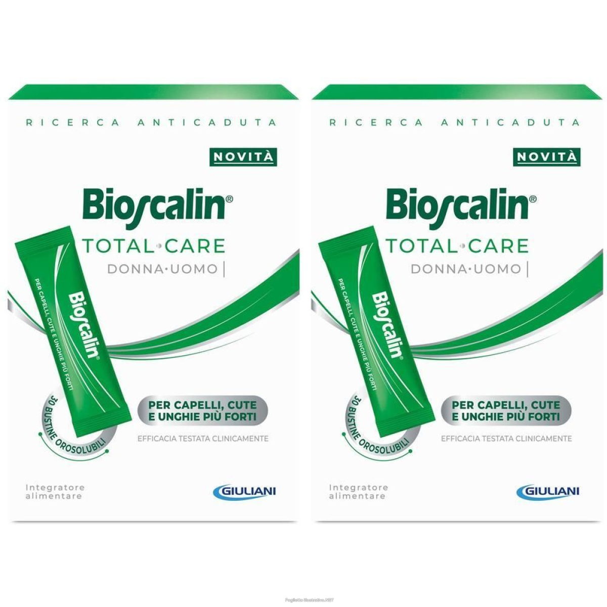 Trova Offerte di Bioscalin Total Care Bustine 2x75 g Polvere per Soluzione Orale e compra online