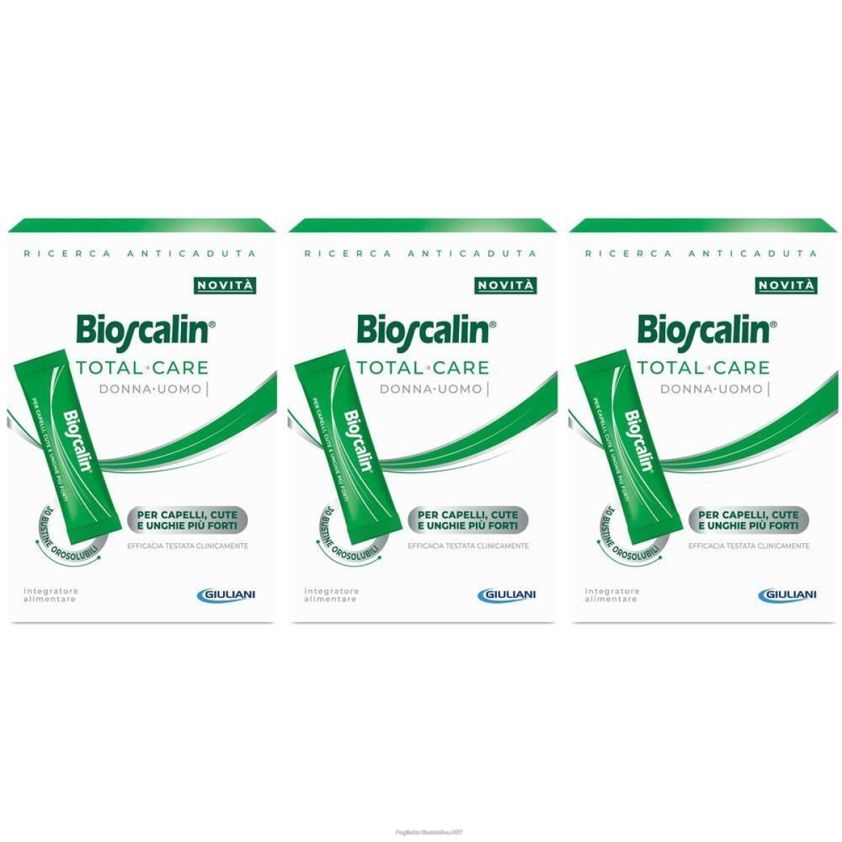 Trova Offerte di Bioscalin Total Care Bustine 3x75 g Polvere per Soluzione Orale e compra online