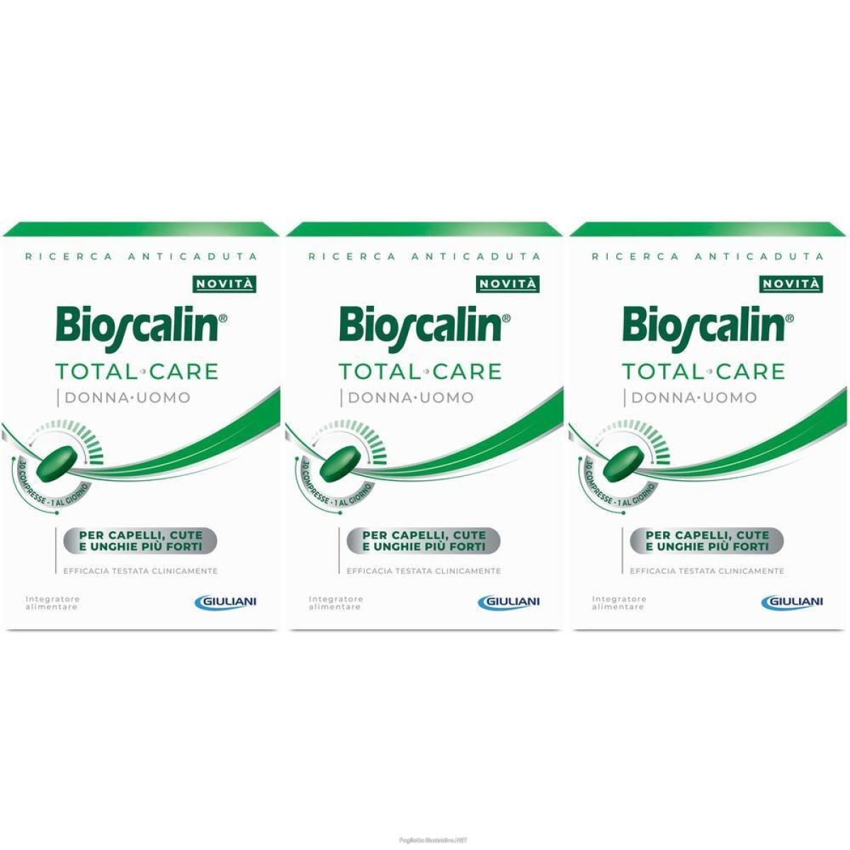Trova Offerte di bioscalin total care compresse 3x22 g e compra online
