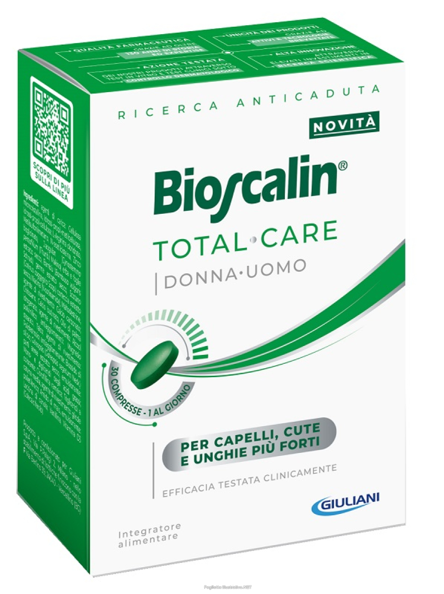 Trova Offerte di bioscalin total care - integratore alimentare contro la caduta dei capelli - 30 compresse - 1 mese di trattamento e compra online