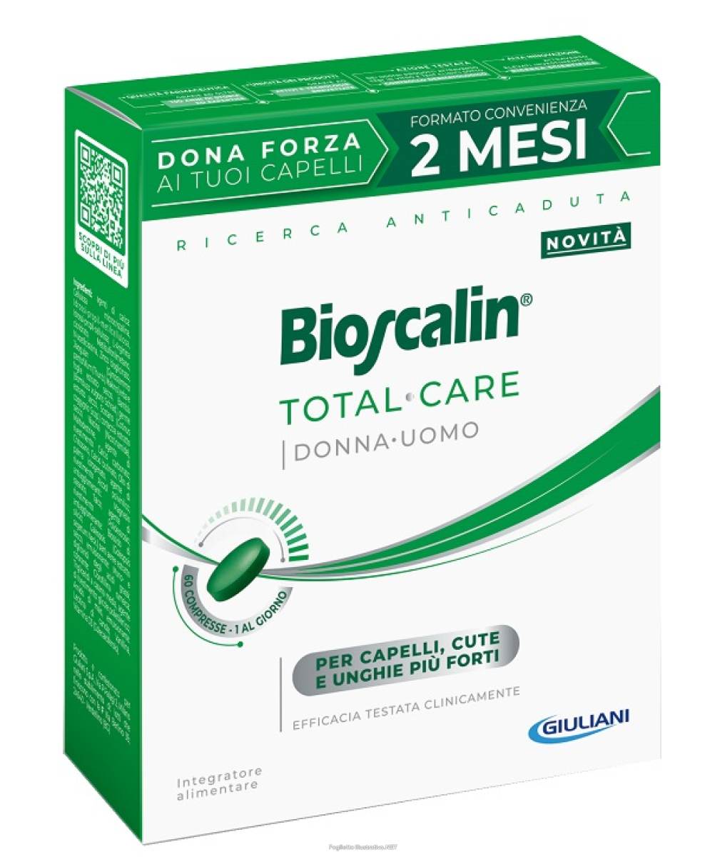 Trova Offerte di bioscalin total care - integratore alimentare contro la caduta dei capelli - 60 compresse - 2 mesi di trattamento e compra online