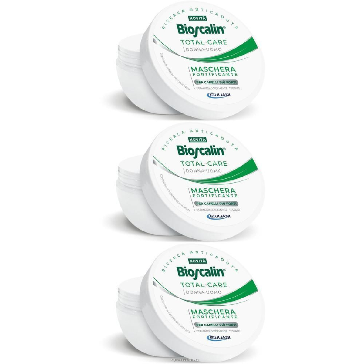 Trova Offerte di bioscalin total care maschera fortificante 3x200 ml e compra online