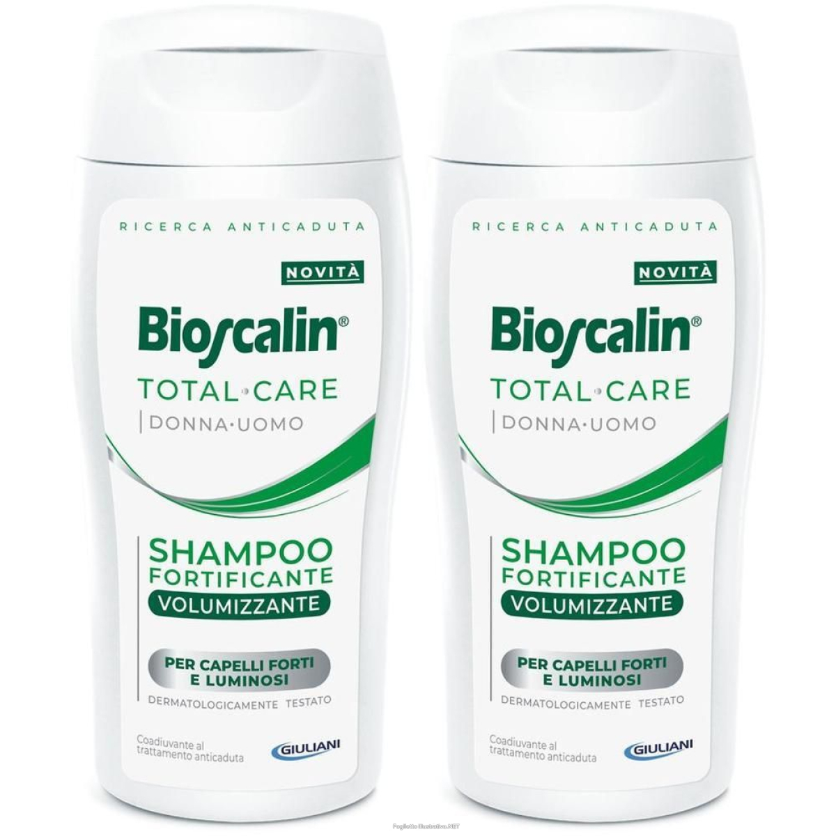 Trova Offerte di bioscalin total care shampoo fortificante volumizzante 2x200 ml shampo e compra online