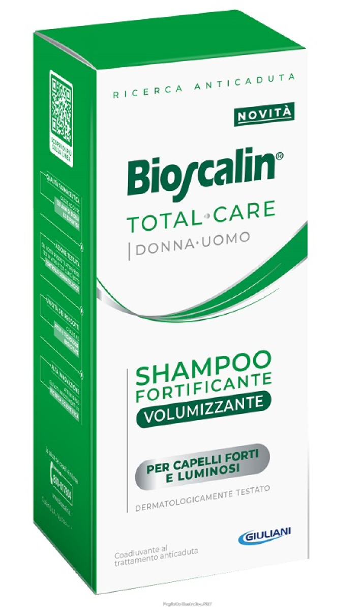 Trova Offerte di bioscalin total care shampoo fortificante volumizzante - ideale per capelli deboli di uomo e donna - 200 ml - nuova formula e compra online