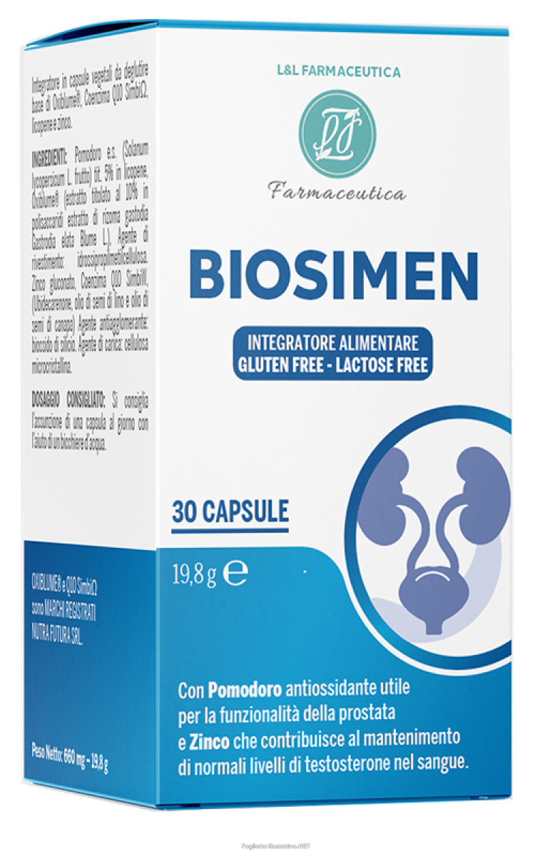 Trova Offerte di biosimen 30 capsule 660 mg senza glutine senza lattosio e compra online