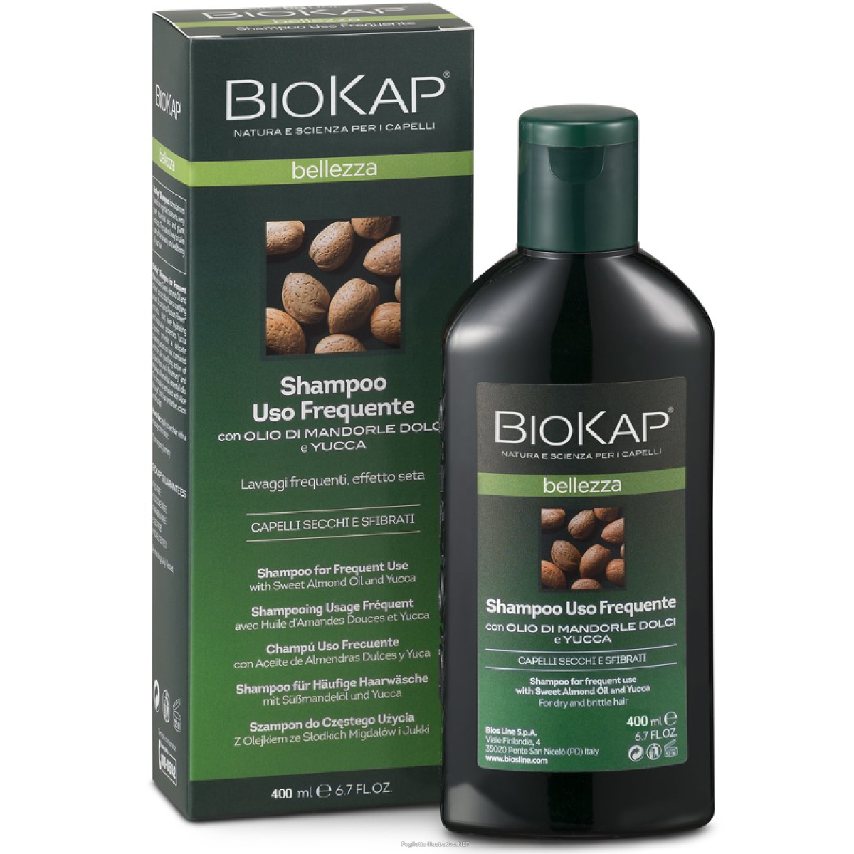 Trova Offerte di biosline biokap bellezza shampoo uso frequente (400 ml) e compra online