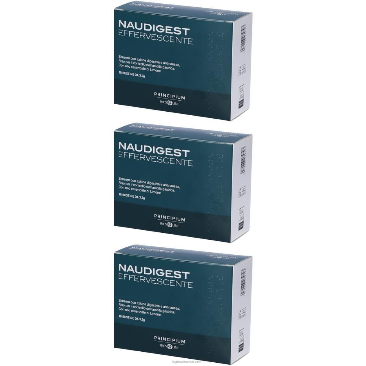 Trova Offerte di biosline principium naudigest effervescente bustine 3x57,6 g polvere p e compra online