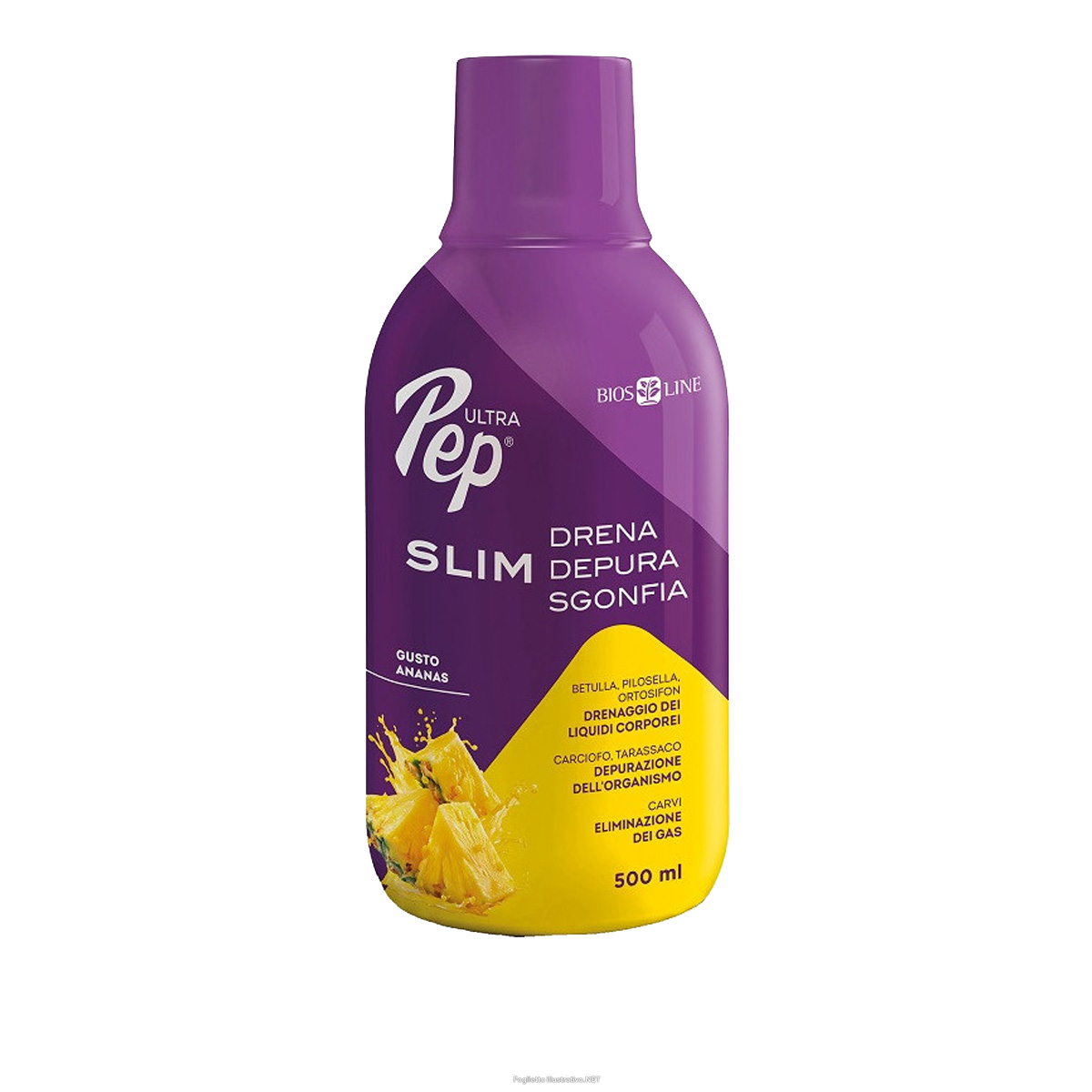Trova Offerte di biosline ultra pep slim drena depura sgonfia gusto ananas (500 ml) e compra online