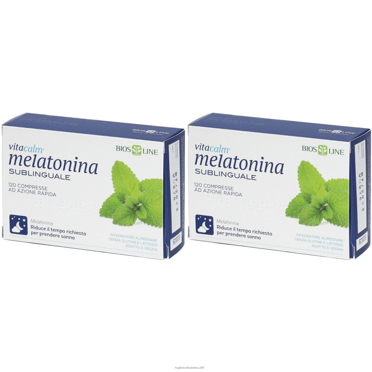 Trova Offerte di biosline vitacalm melatonina sublinguale set da 2 2x8,4 g compresse su e compra online