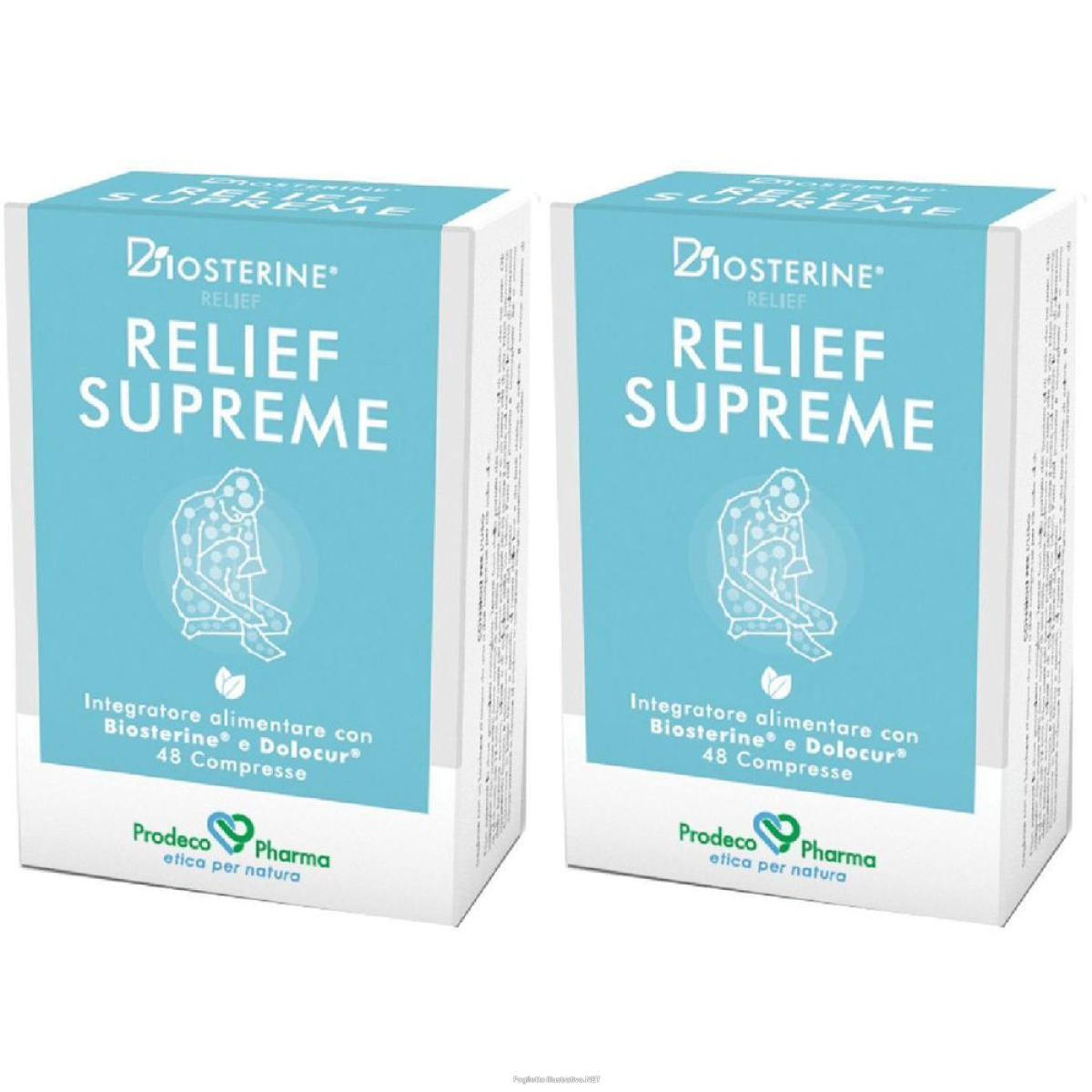 Trova Offerte di biosterine relief supreme 48 compresse set da 2 2x48 pz e compra online