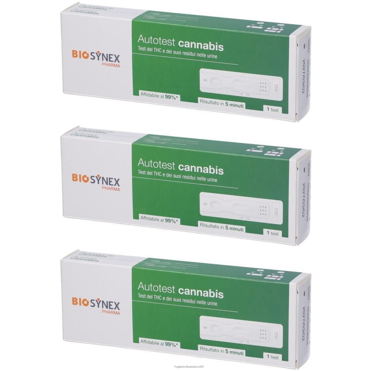 Trova Offerte di biosynex autotest cannabis 3x1 st e compra online