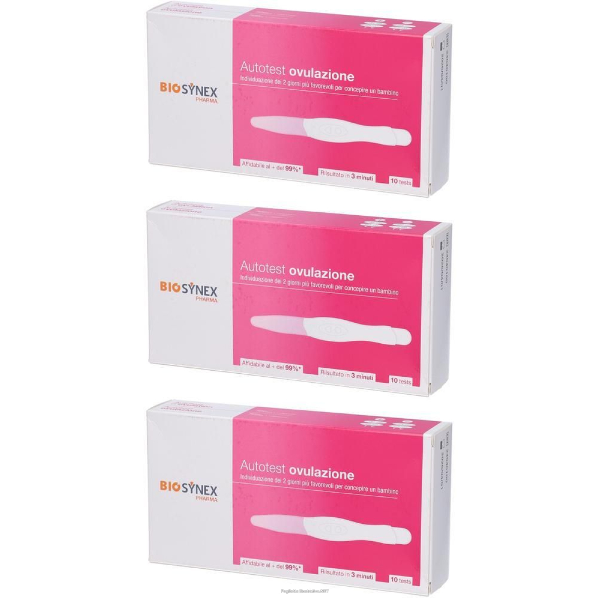 Trova Offerte di biosynex autotest ovulazione 3x10 st e compra online