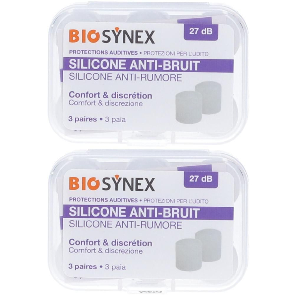 Trova Offerte di biosynex protezione uditiva silicone trasparente 3 paia st e compra online