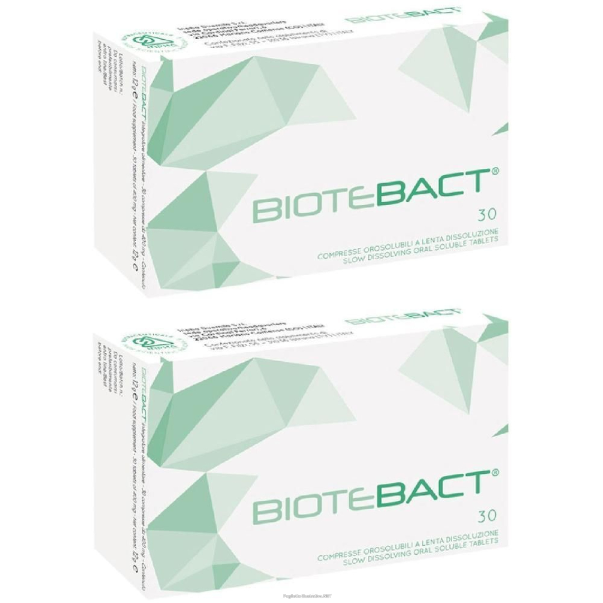 Trova Offerte di biotebact compresse 2x12 g e compra online