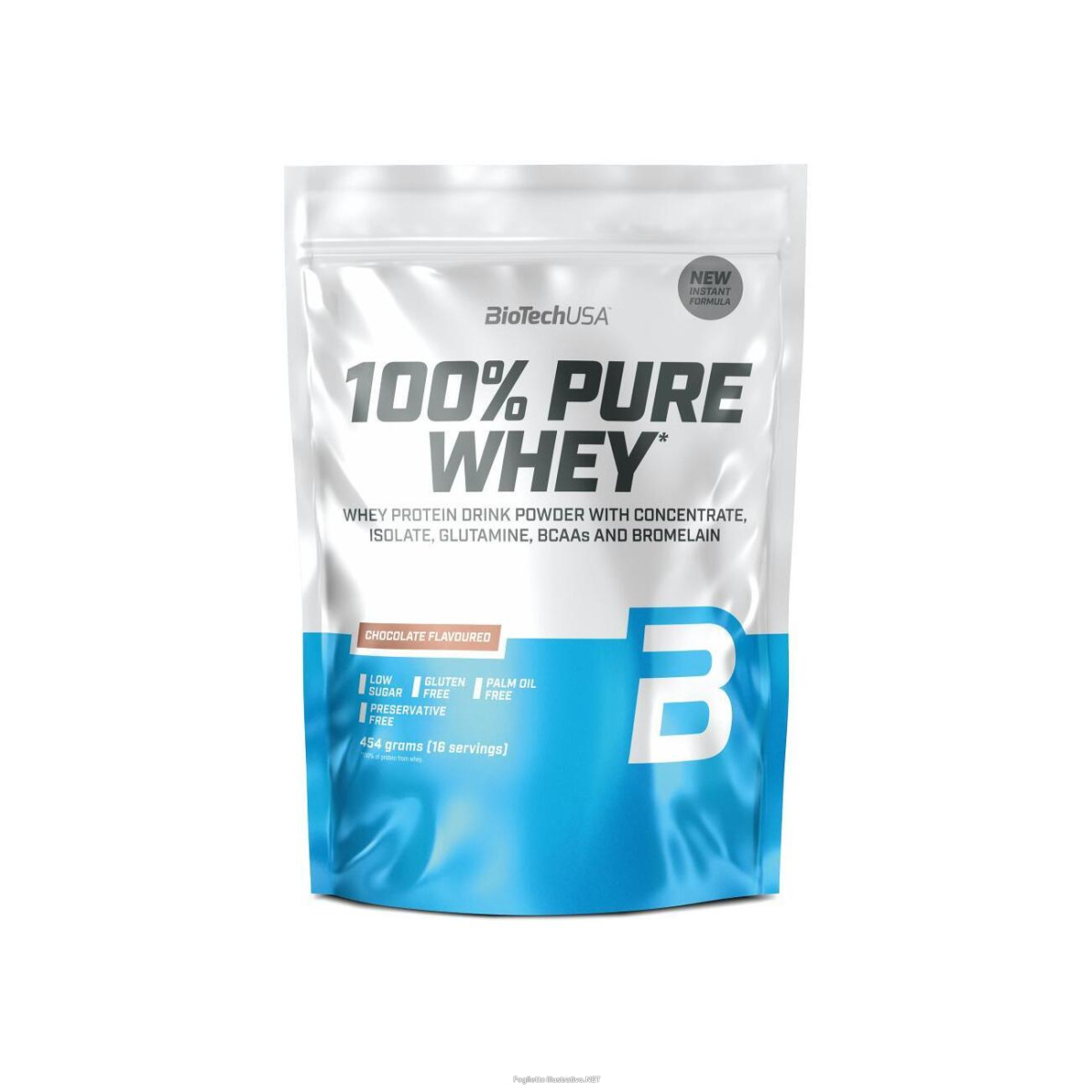 Trova Offerte di biotechusa 100% pure whey protein drink powder cioccolato 454 g e compra online