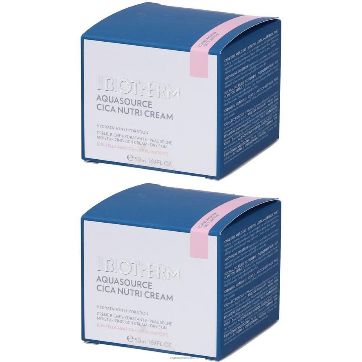 Trova Offerte di biotherm aquasource cica nutri crema 2x50 ml e compra online