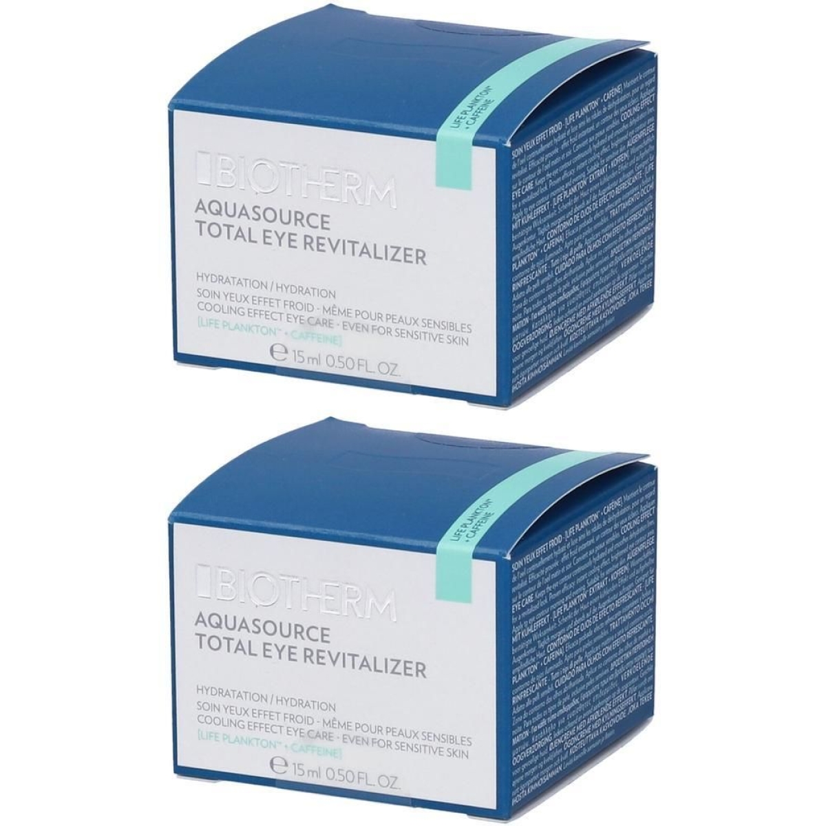 Trova Offerte di Biotherm Aquasource Total Eye Revitalizer Gel 2x15 ml e compra online