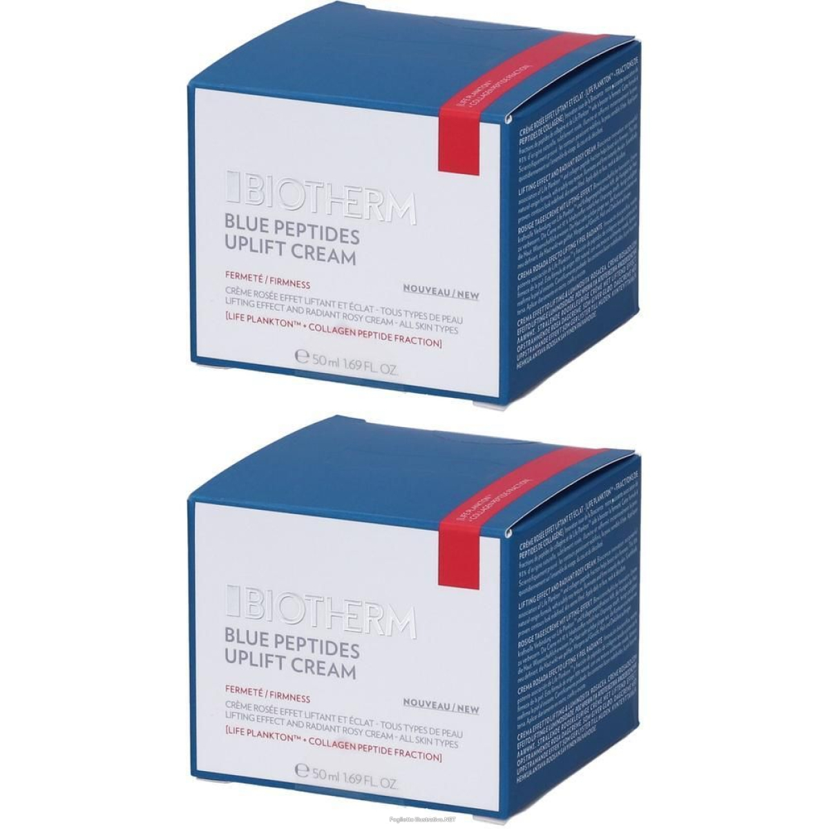 Trova Offerte di biotherm blue peptides uplift crema 2x50 ml e compra online