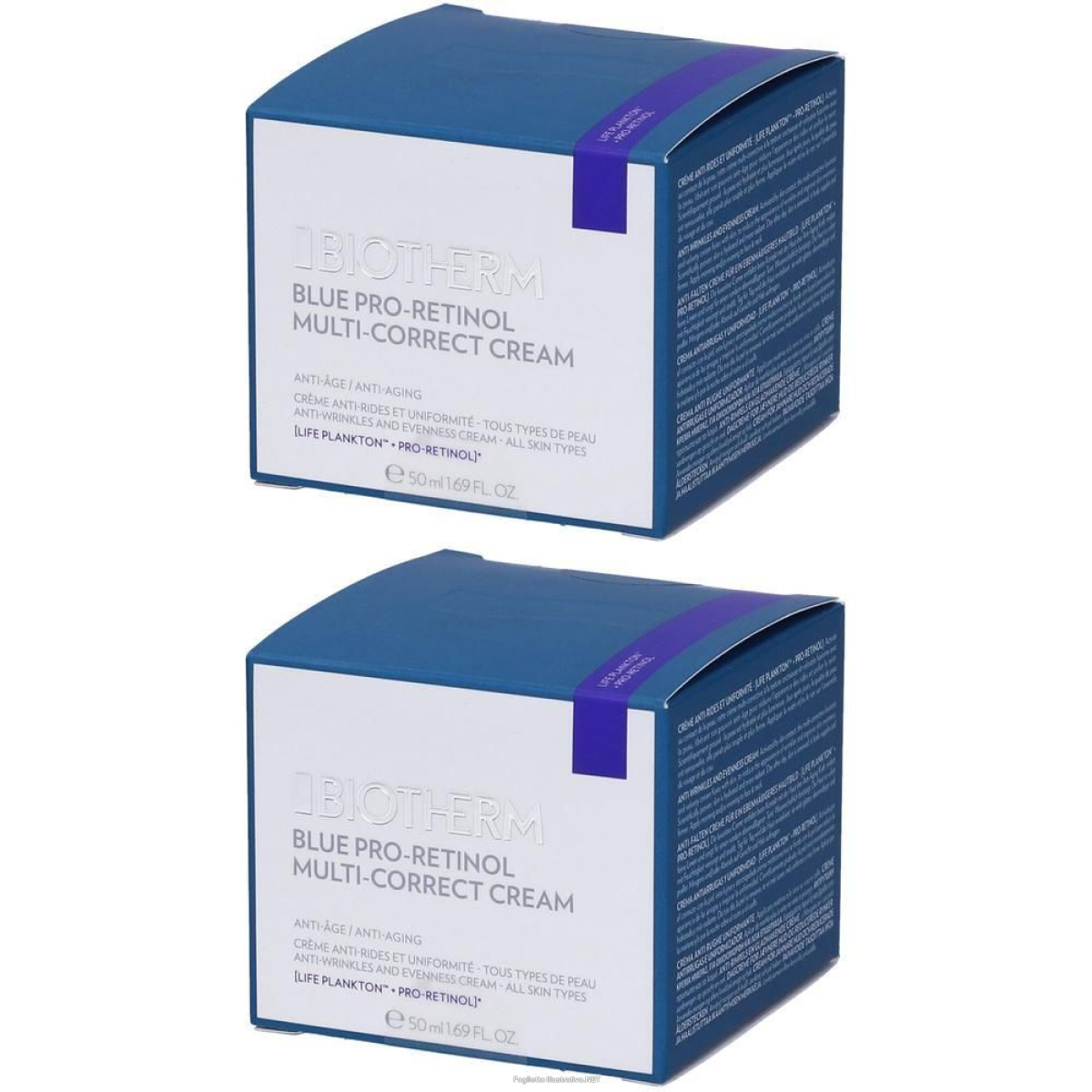 Trova Offerte di biotherm blue pro-retinol multi-correct crema 2x50 ml e compra online
