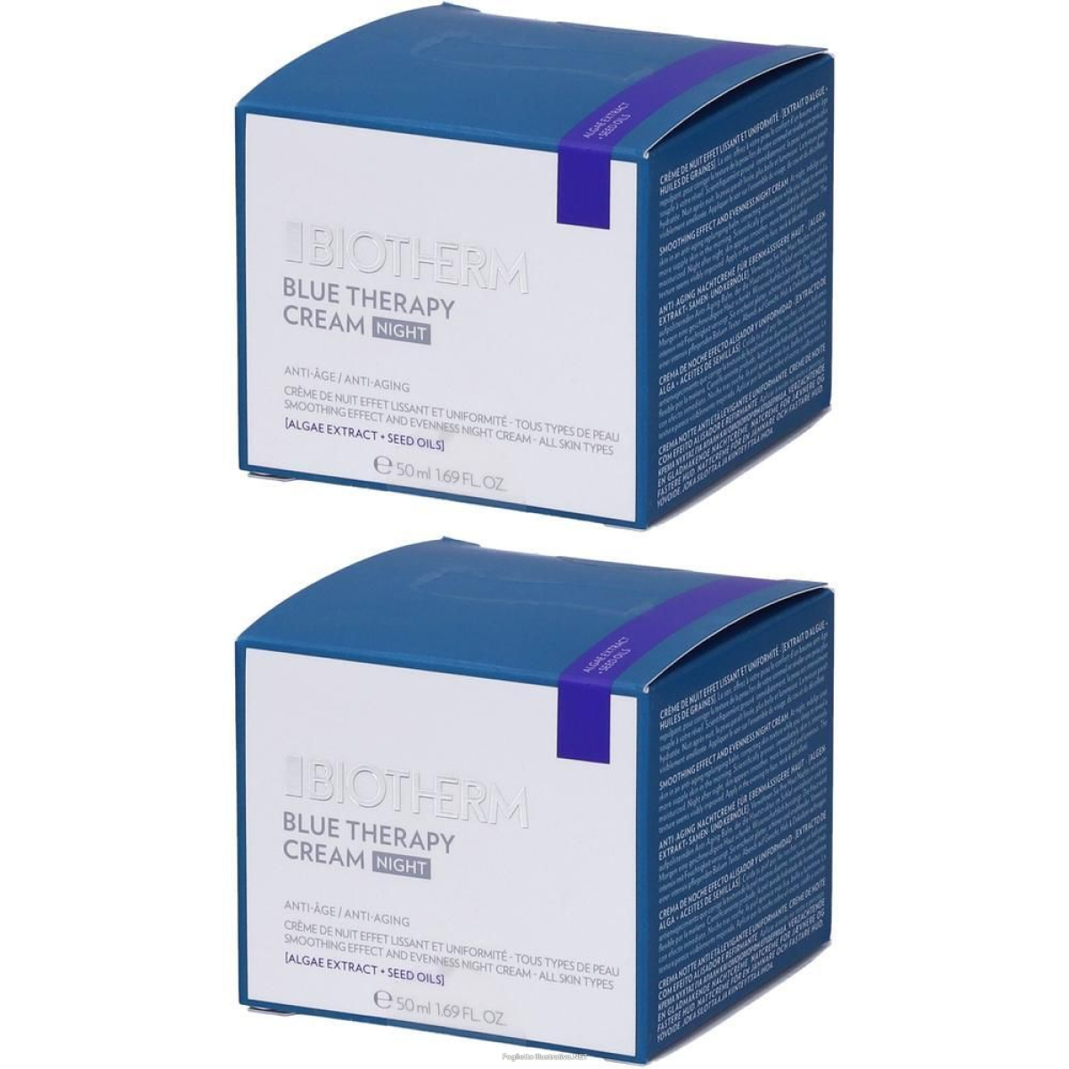 Trova Offerte di biotherm blue therapy crema notte 2x50 ml e compra online