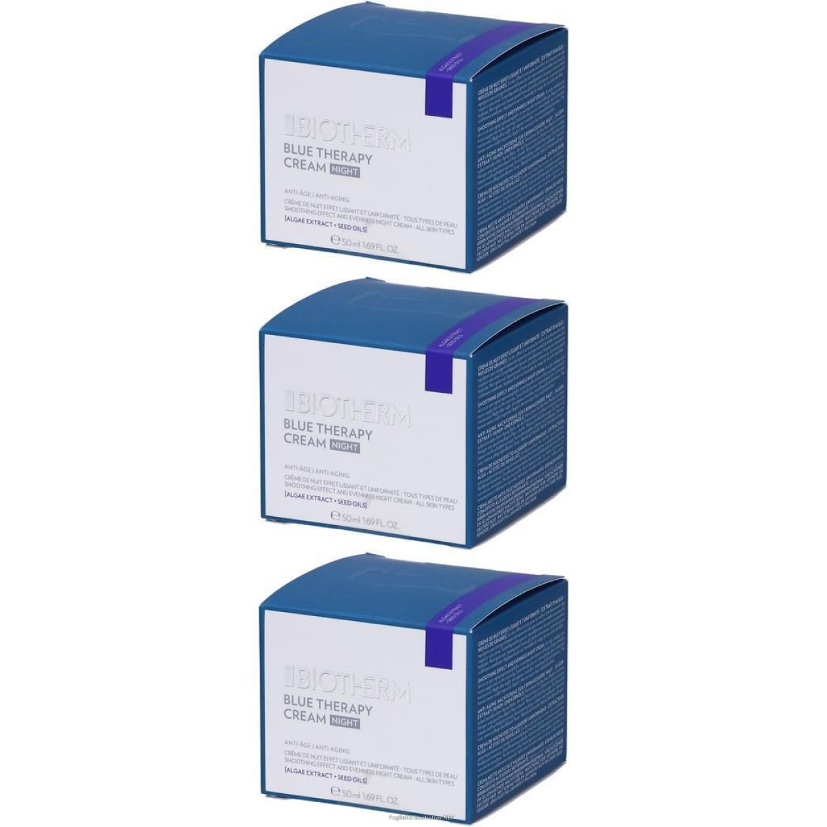 Trova Offerte di biotherm blue therapy crema notte 3x50 ml e compra online