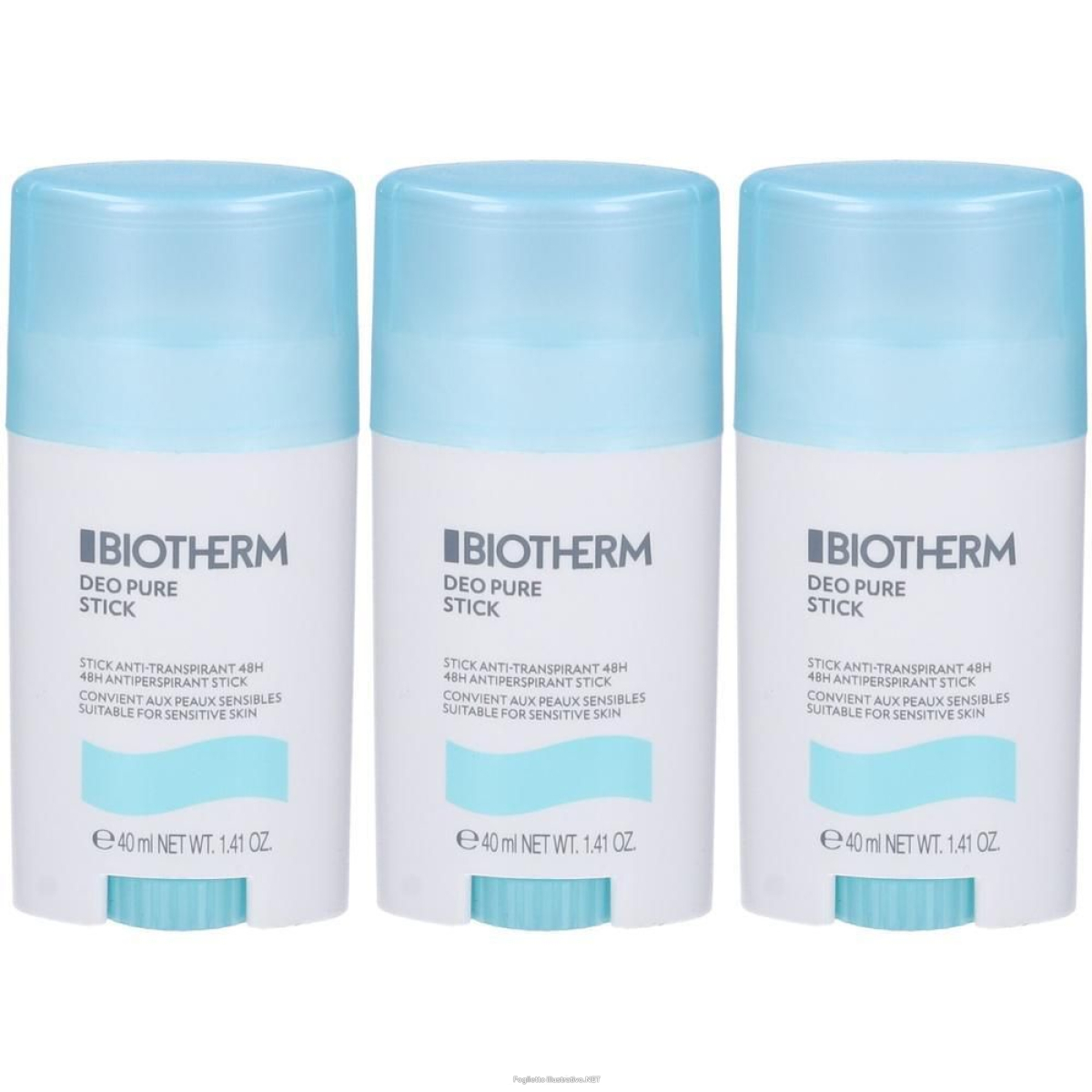 Trova Offerte di biotherm deo pure stick 3x40 ml e compra online