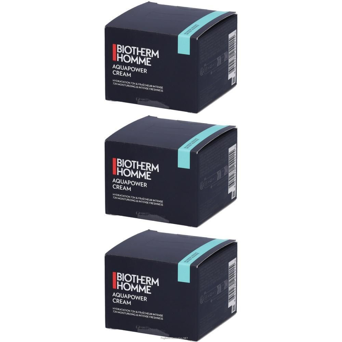 Trova Offerte di biotherm homme aquapower crema 3x50 ml e compra online