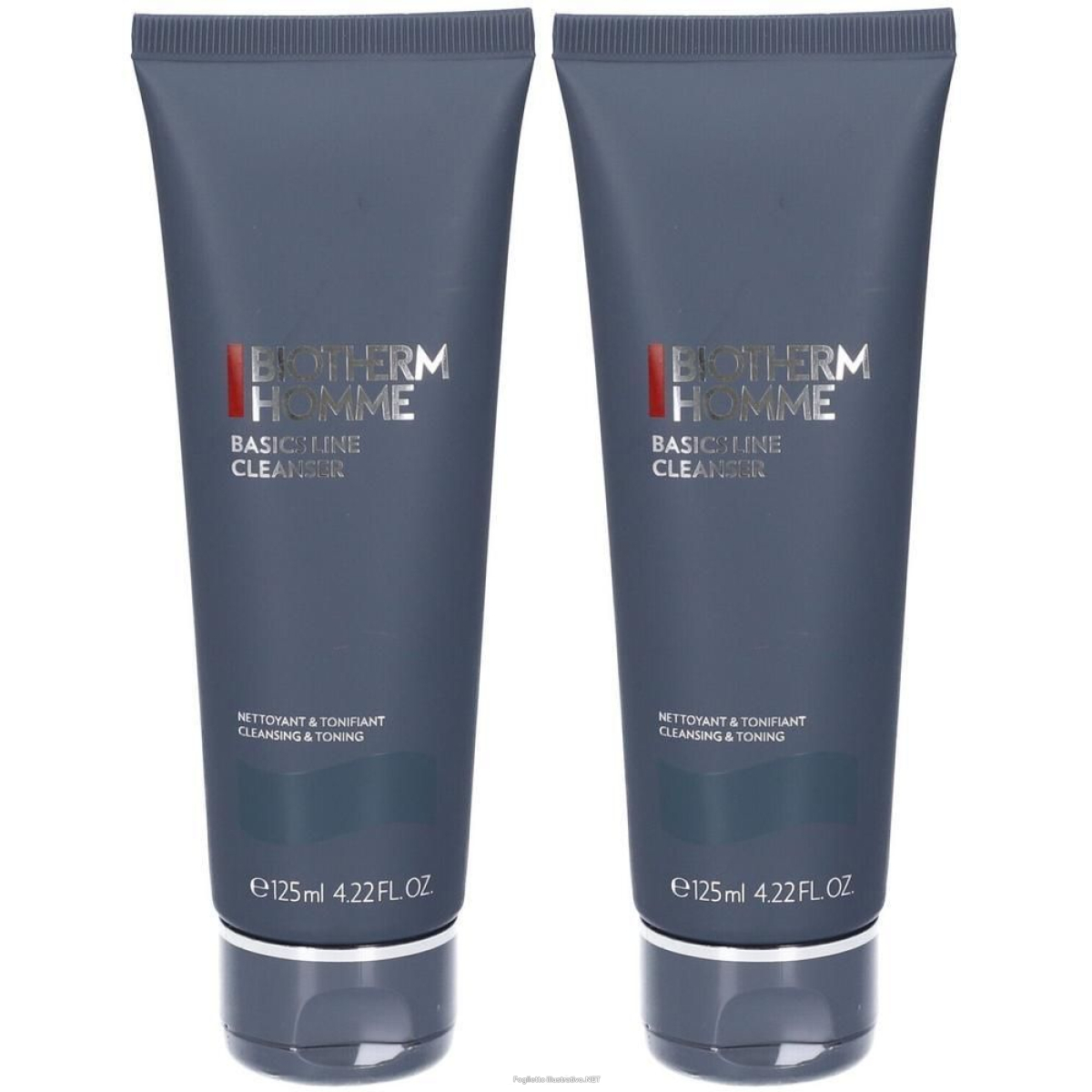 Trova Offerte di biotherm homme detergente viso 2x125 ml e compra online