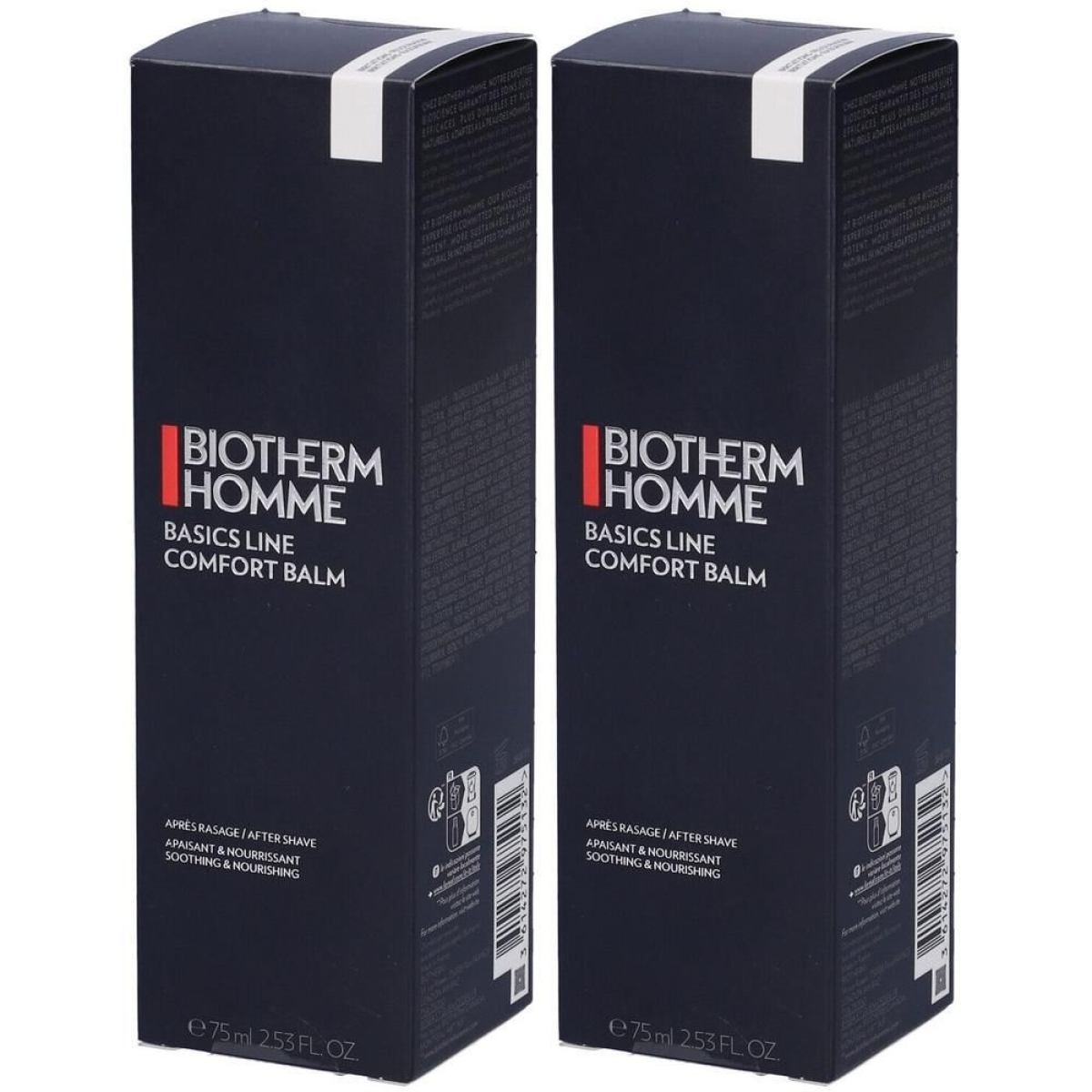 Trova Offerte di Biotherm Homme Ultra Comfort Balsamo Dopobarba 2x75 ml e compra online