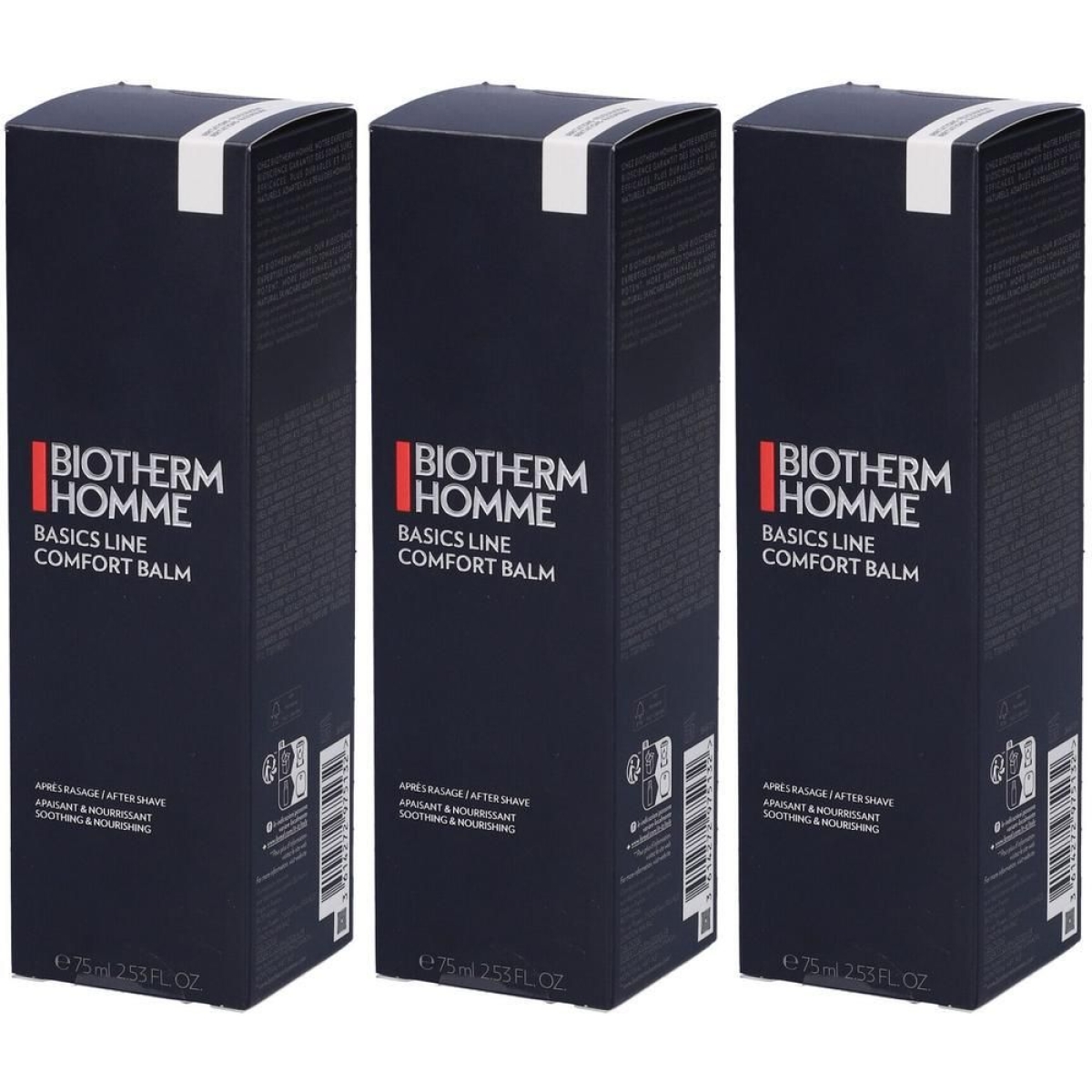 Trova Offerte di Biotherm Homme Ultra Comfort Balsamo Dopobarba 3x75 ml e compra online